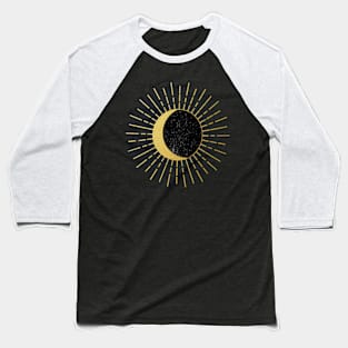 Total Solar Eclipse, Path of Totality, Countdown to Totality, Celestial, Astronomy Sun (2 Sided) Baseball T-Shirt